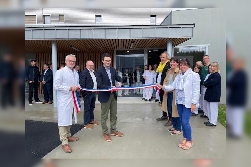 Inauguration de la nouvelle blanchisserie de Saint-Brieuc